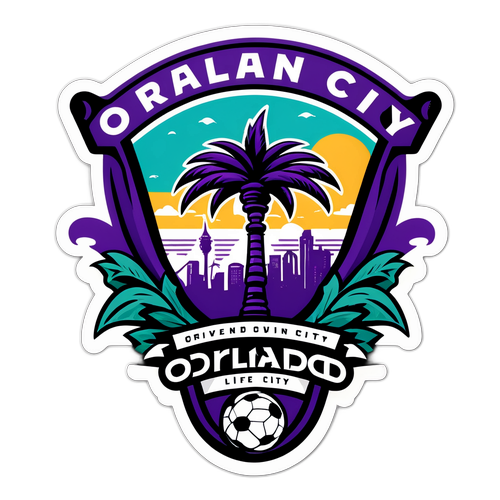 Sticker de Vida Urbana y Deporte en Orlando City