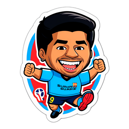 Stika ya Luis Suárez Mchezaji wa Komputa