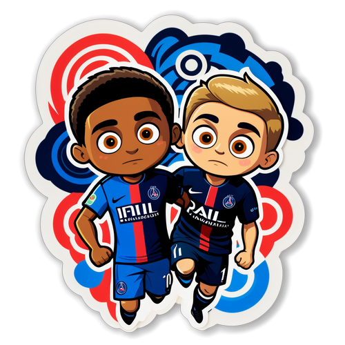 Dynamic na Sticker ng PSG vs Inter Match