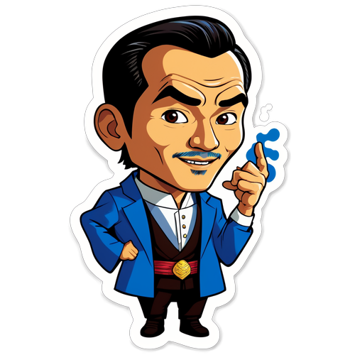 Stiker Lucu Mengenai Moses Chan