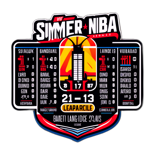 Masayang Sticker ng NBA Summer League Scores