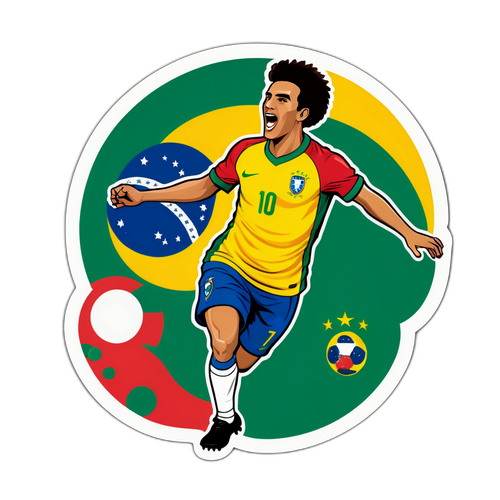 Muundo wa Sticker ya Mpira wa Miguu