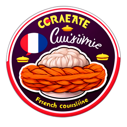 Französische Küche Sticker mit einem kreativen Twist