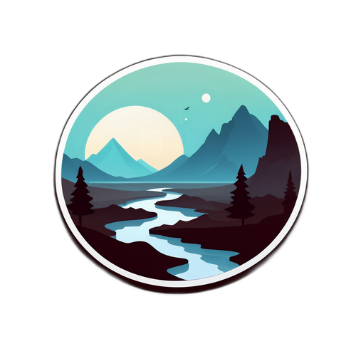 Paysage mystique symbolisant une disparition