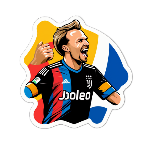 Bodø Glimt feirer mål mot Juventus