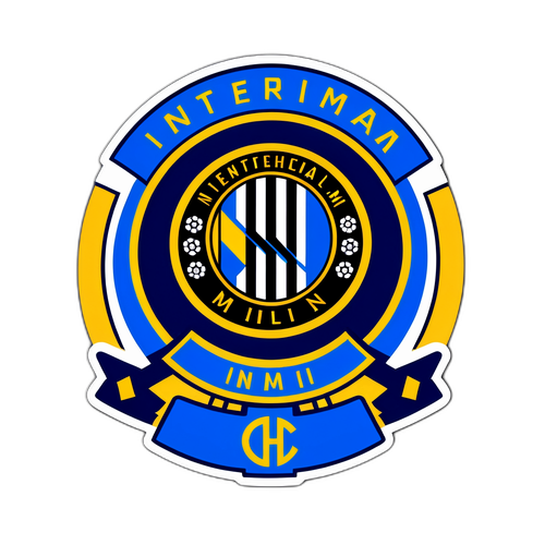 Inter Mailand Meisterschaft Aufkleber