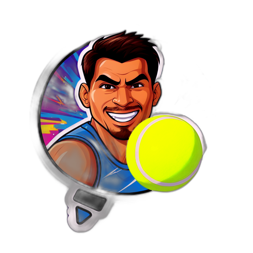 Autograf Alcaraz pe mingea de tenis