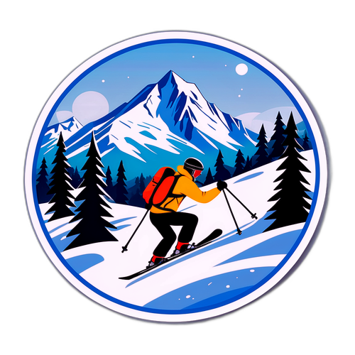 Didrik Tønseth på ski