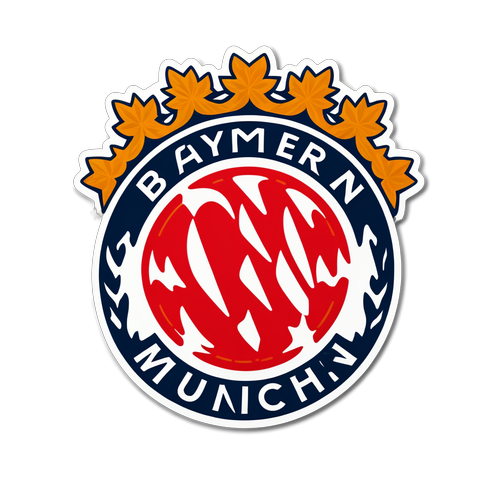 Bayern Münih Minimalist Logo