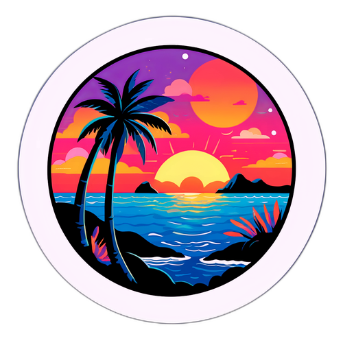Sticker de Celebração de Magalhães