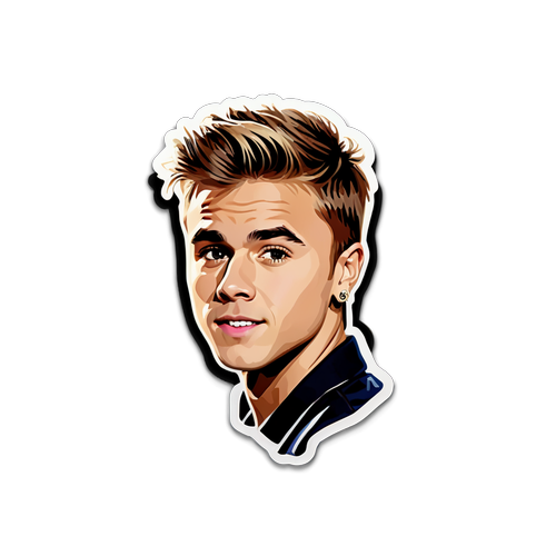 Justin Bieber Koncert Sticker