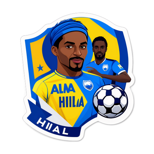 Sticker wa Al Hilal vs. Mamelodi Sundowns