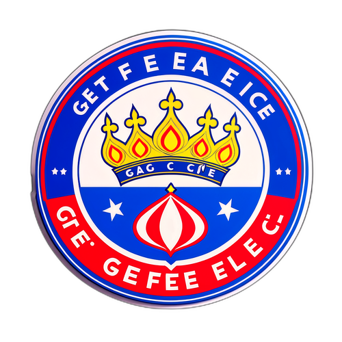 Badge ya Getafe FC ya Retro