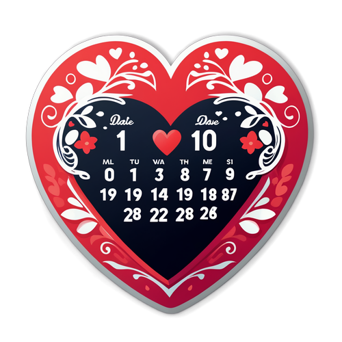 Calendrier de la Saint-Valentin