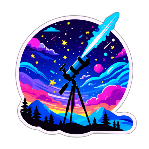 Perseid-meteorzápor éjszakai csillagzászlók