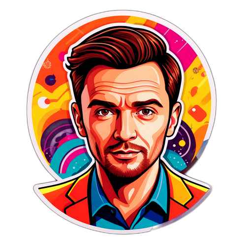 Gestileerd portret van Liam Byrne