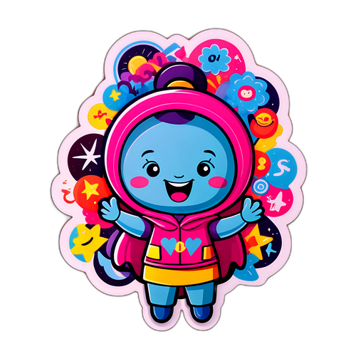 Inspirierendes Design von Eva Maria Holzleitner als Cartoon-Charakter