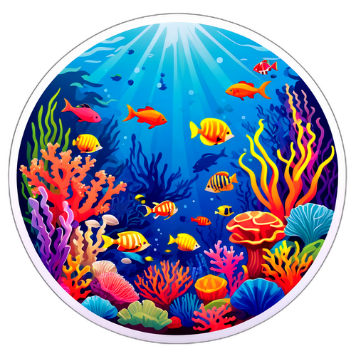 Giardino Sottomarino Colorato