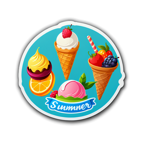 夏季冰淇淋派对
