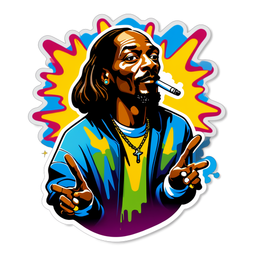 Snoop Dogg: Legend in Life! Vezi Graffiti-ul Vibrant Care Îți Va Schimba Percepția!