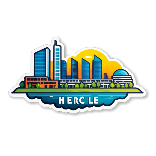 Sticker uit Almere met 'Heracles'