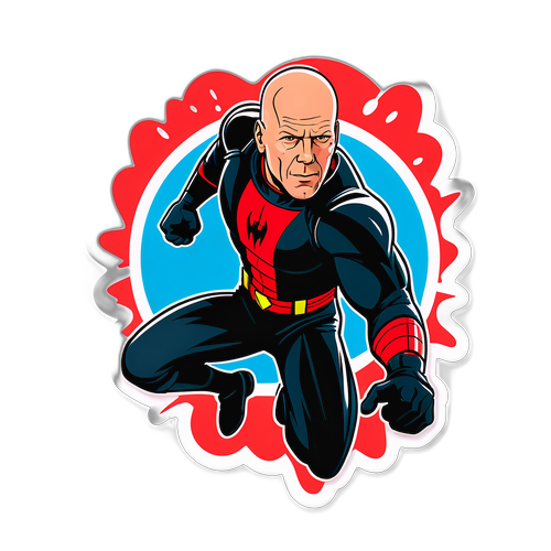 Bruce Willis stílusos akciófilm szereplő