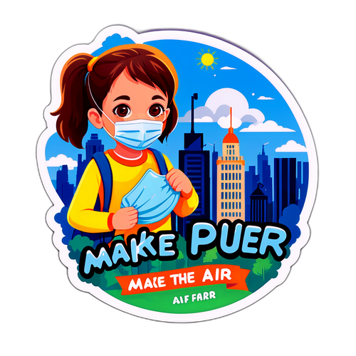 清新空氣的貼紙