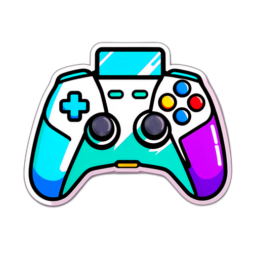 Aufregender Game Controller Sticker für die Game Awards 2025