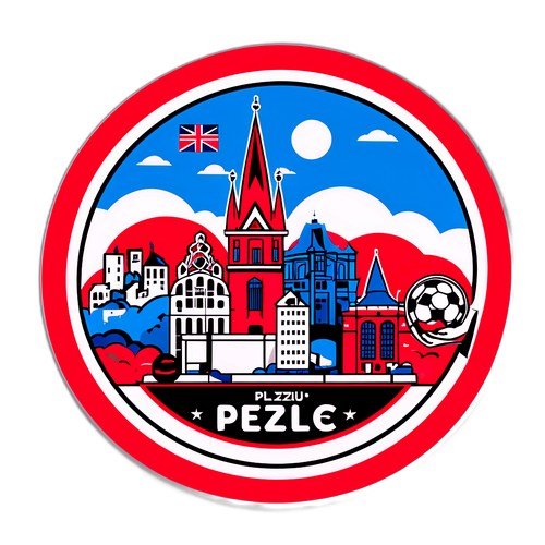 Návrh na nálepku Teplice - Plzeň