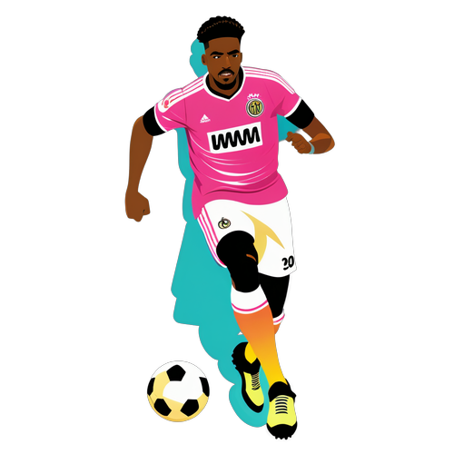 Futbolcu Sticker Tasarımı