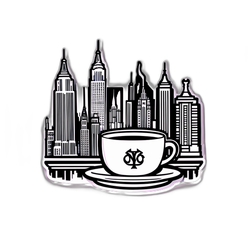 न्यू यॉर्क टाइम्स लोगो के साथ स्टिकर