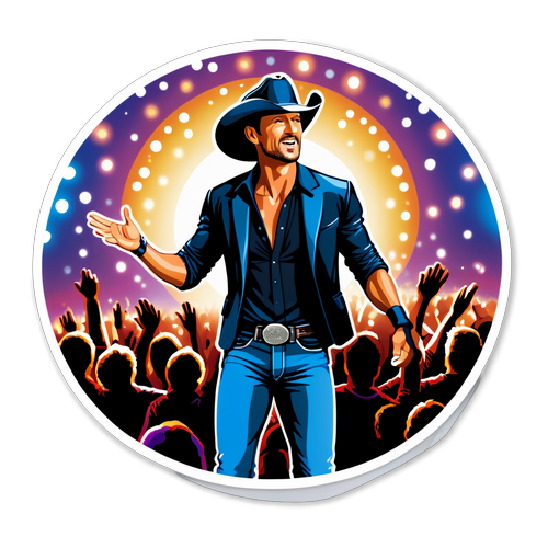 Tim McGraw Performance Sticker