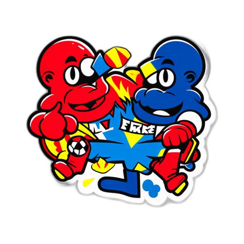 Sticker ya Mchezo wa Fredrikstad vs Molde