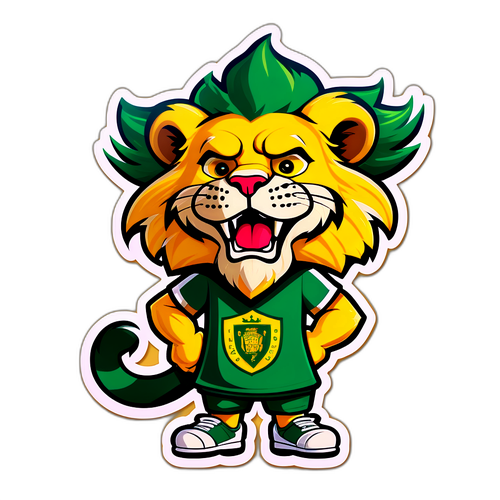 Mascote Cartoon do Club León