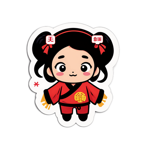 可愛的人民幣變化角色