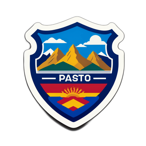 Adesivo do Escudo do Deportivo Pasto