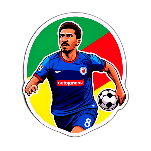Tugay Kerimoğlu'nun Futbol Kariyeri Sticker'ı