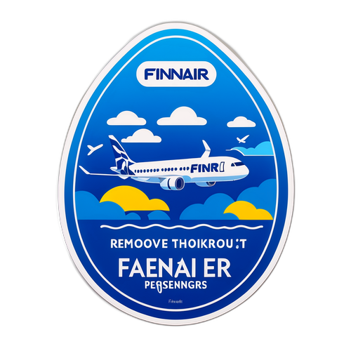 Finnair Passengers' Status Sticker