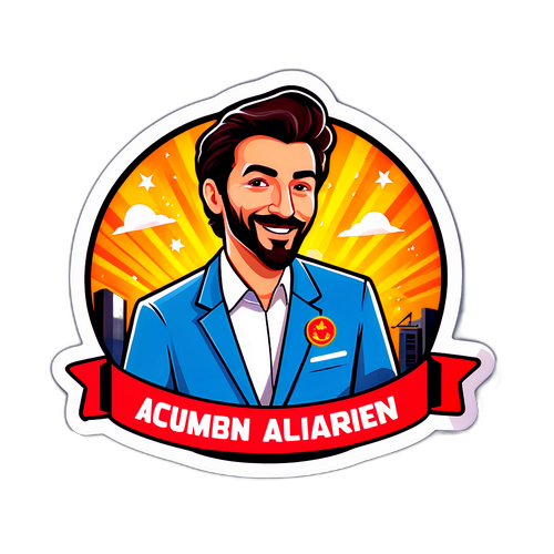 Acun Ilıcalı'nın Başarılarını Temsil Eden Eğlenceli Sticker