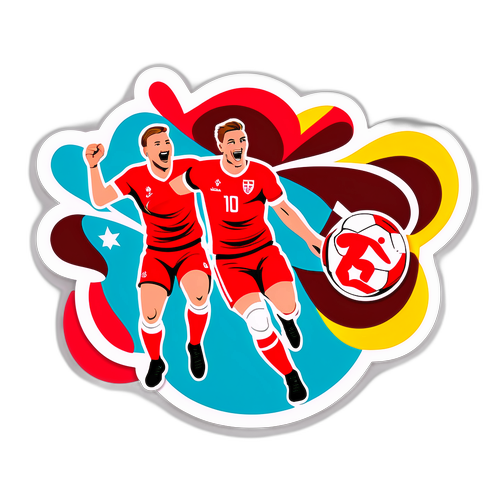 Danska handbollssticker