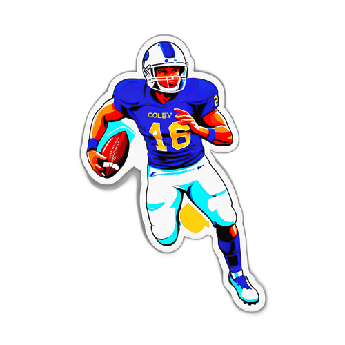 Dynamic Action Sticker of Colby Parkinson