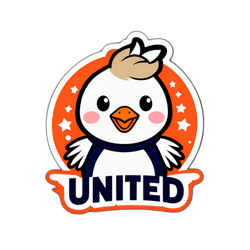 토트넘을 테마로 한 스티커 디자인