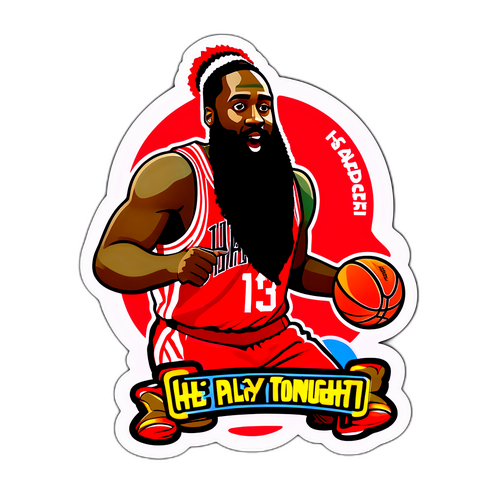 James Harden Signature Move Sticker