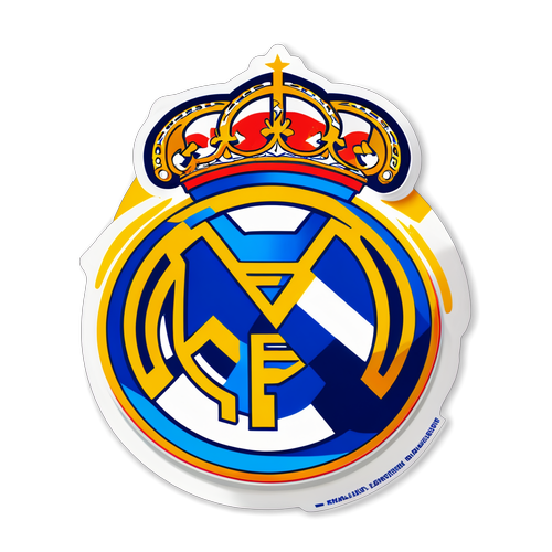 Real Madrid Logo Sticker