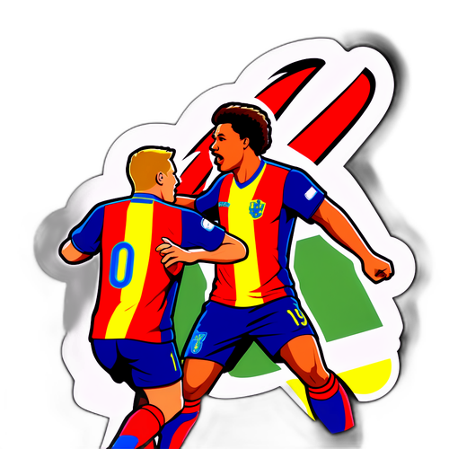 FC Nordsjælland vs Brøndby Kamp Sticker