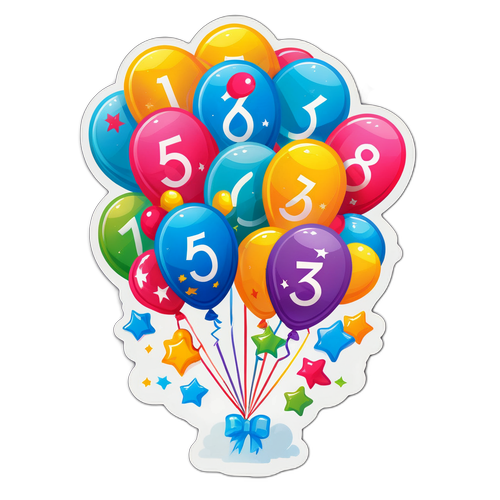 Vibrant Eurojackpot Klistremerke