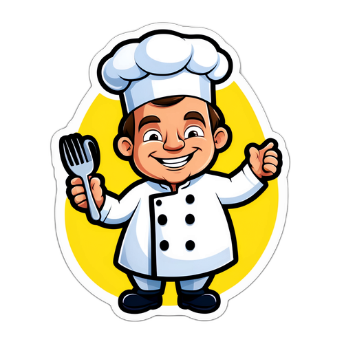 Legesyg chef sticker