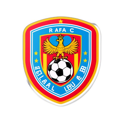 Sticker van het Belgische voetbalteam RAFC
