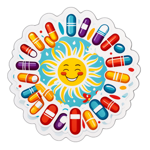 Καλλιτεχνικό Αυτοκόλλητο Tylenol