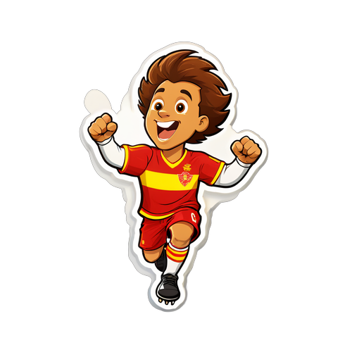 Vlieg Hoog! - Go Ahead Eagles Sticker